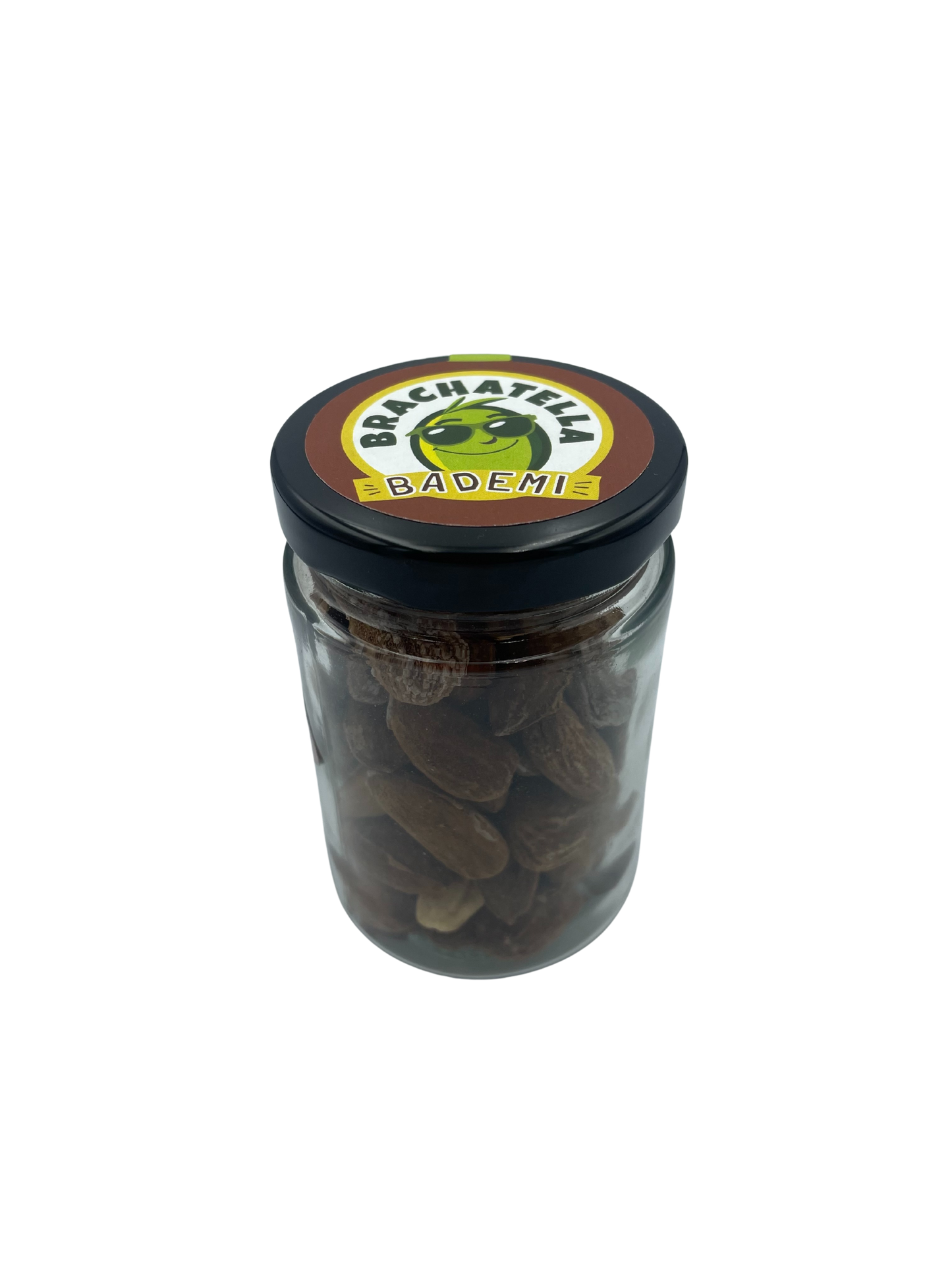 Almonds snack jar
