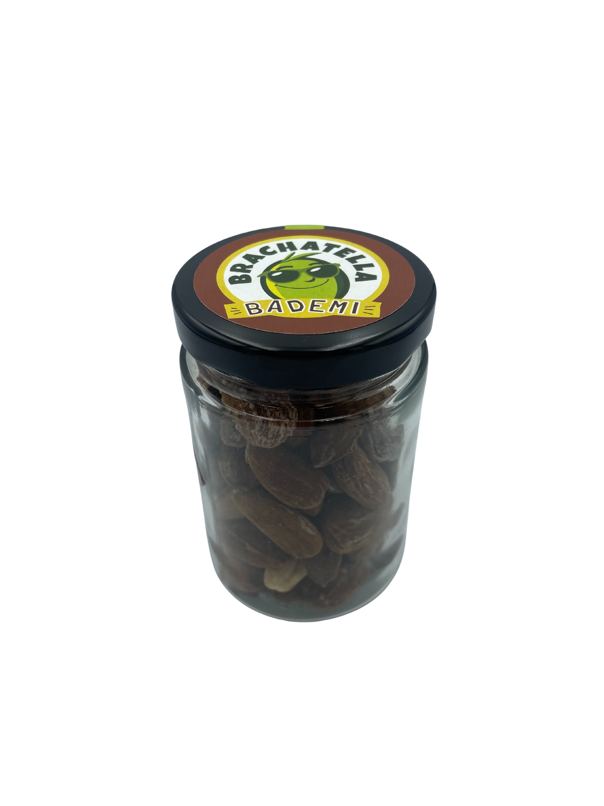 Almonds snack jar