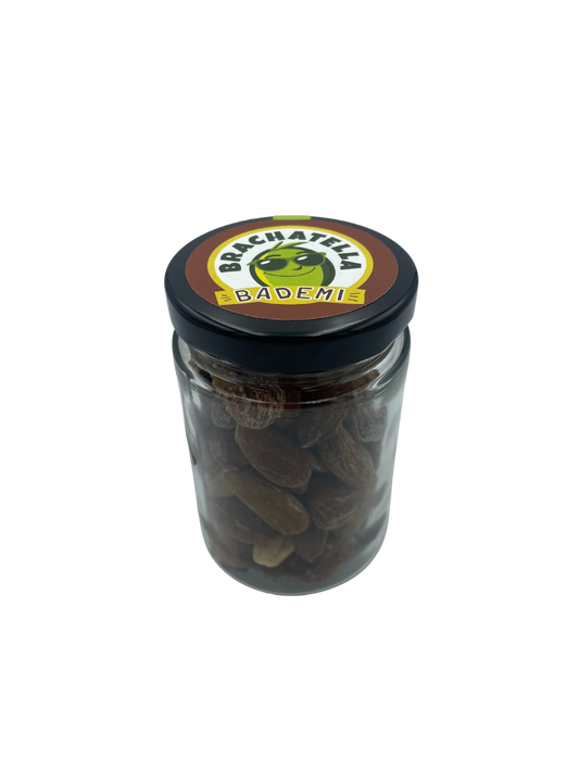 Almonds snack jar